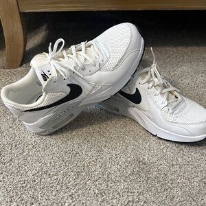 Nike Air Max White and Black Trainers